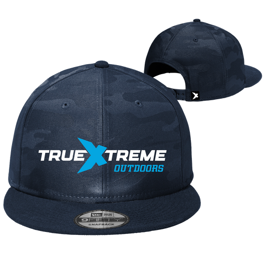 TrueXtreme Outdoors Fishing Division Logo Flat Bill