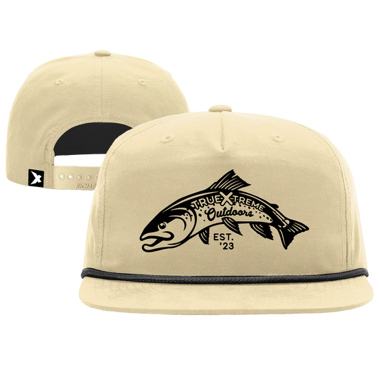 TrueXtreme Outdoors Fishing Division "Trout About" Rope Hat