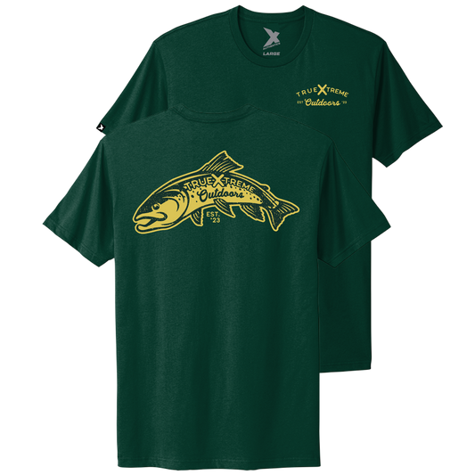 TrueXtreme Outdoors Fishing Division "Trout About" Tee